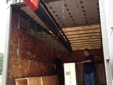 Scoreboard Installation at Kinsmen