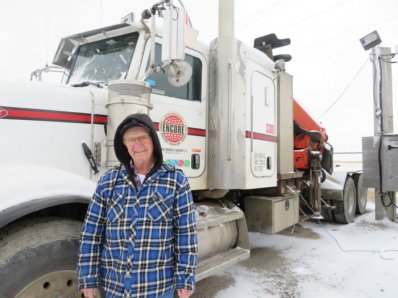 November driver of the month – Jimmy Wabick – Encore Trucking and Transport Ltd.