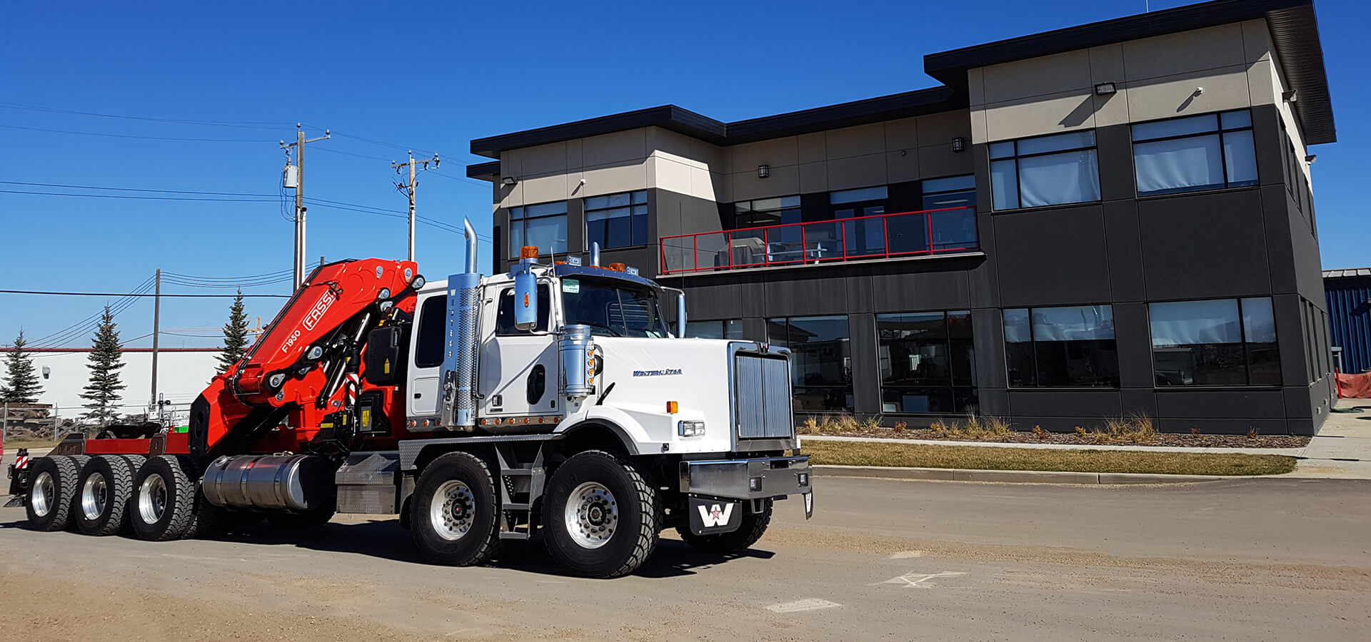 Cranes, Picker Trucks, Transportation Services in Edmonton